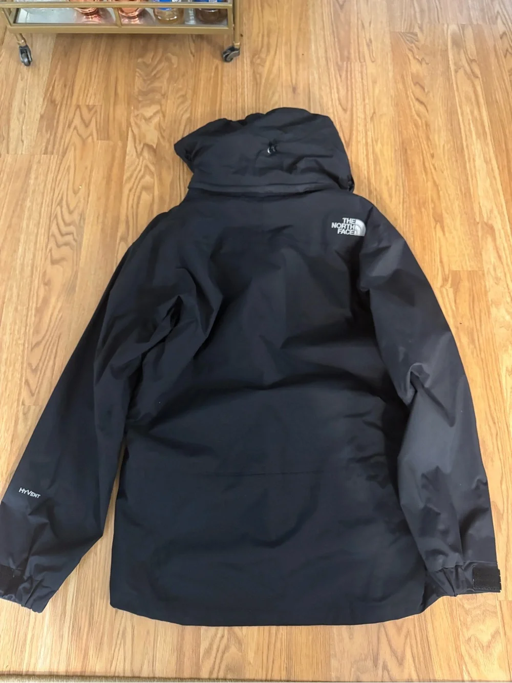 The North Face Black Hooded Shell Jacket
